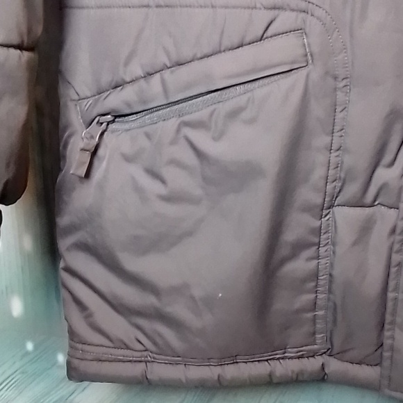 Makaveli branded Tupac long puffer coat XL gray - Picture 6 of 16